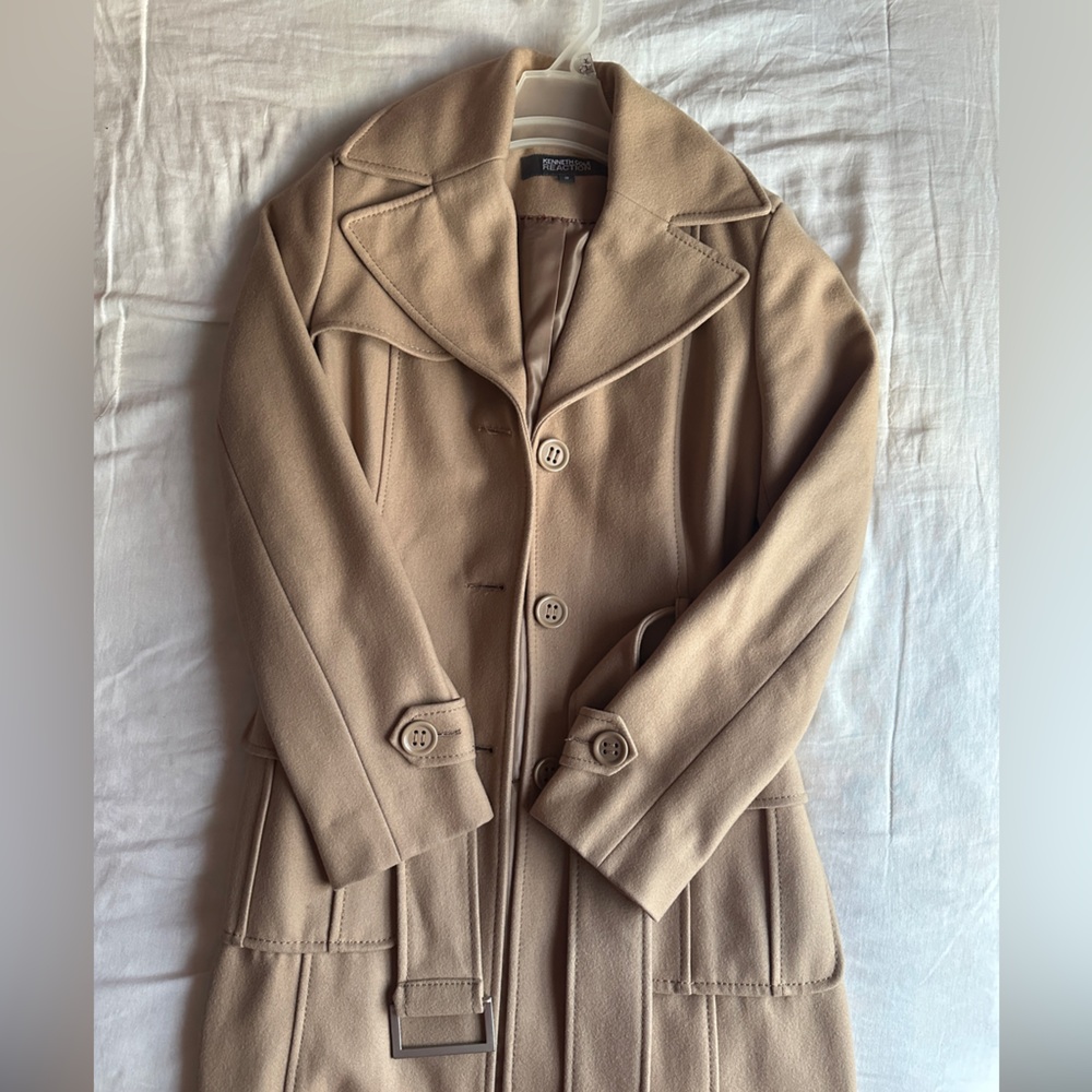 Camel Trench Coat - image 2